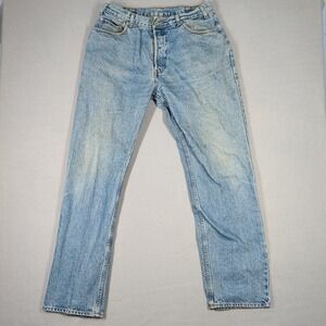 Vintage Levis Orange Tab Jeans Mens 36x34 Light Wash Tunisia Denim